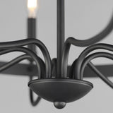 Frankie Chandelier Black by Maxim Lighting