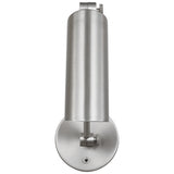 Frasar Arm Wall Sconce Medium Brushed Nickel By Visual Comfort Studio - Front View