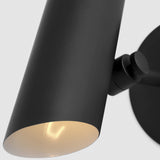 Frasar Small Wall Sconce Midnight Black By Visual Comfort Studio - Detailed View2