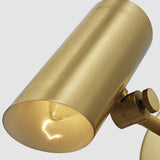 Frasar Small Wall Sconce Satin Brass By Visual Comfort Studio - Detailed View1