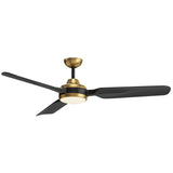 Fremont 60 Inch Ceiling Fan Brushed Gold Kuzco