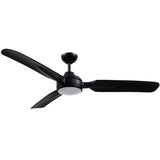 Fremont 60 Inch Ceiling Fan Matte Black By Kuzco - Without LEd