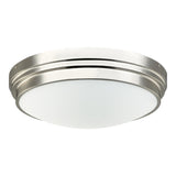 Fresh Colonial Ceiling Mount 17 Inch Brushed Nickel