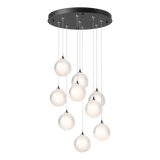 Fritz Globe Round Multilight Pendant 9 Lights Black Standard By Hubbardton Forge