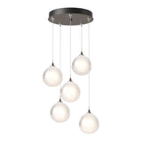 Fritz Globe Round Multilight Pendant - Bronze