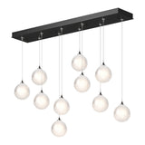 Fritz Globe Round Multilight Pendant - Ink