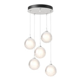 Fritz Globe Round Multilight Pendant - White