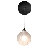 Fritz Globe Wall Sconce Ink By Hubbardton Forge