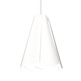 Fuchsia Pendant By Accord, Color: Organic White, Size: Small, ,| Casa Di Luce Lighting