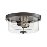 Fuller Flush Mount Black by Maxim Lighting