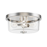 Fuller Flush Mount Satin Nickel by Maxim Lighting