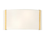 Fulton Curved Shade Wall Sconce 13'' Antique Gold