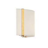 Fulton Curved Shade Wall Sconce 13'' Antique Gold