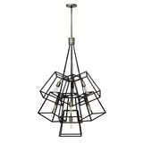 Fulton Medium Seven Light Multi Tier - Aged Zinc - by Hinkley