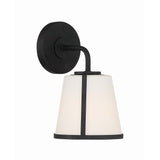 Fulton Tapered Shade Wall Sconce 6.25'' Black