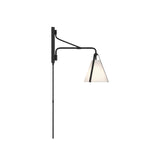 Fulton Task Sconce 8'' Black