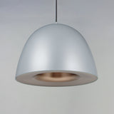 Fungo LED Pendant by ET2 - 16 Inch, Dark Gray / Coffee