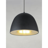 Fungo LED Pendant by ET2 - 24 Inch, Black / Satin Brass