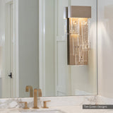 Fusion LED Wall Sconce lifestyle view by Hubbardton Forge