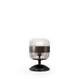 Futura Table Lamp by Vistosi, Size: Small, Color: Smokey/Brown, Finish: Black, ,| Casa Di Luce Lighting
