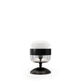 Futura Table Lamp by Vistosi, Size: Small, Color: White/Black, Finish: Black, ,| Casa Di Luce Lighting