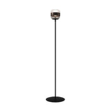 Futura PT P Floor Lamp by Vistosi, Color: Smokey/Brown, Finish: Black, ,| Casa Di Luce Lighting