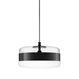 Futura SP G Pendant Light by Vistosi, Color: White/Black, Finish: Black, ,| Casa Di Luce Lighting