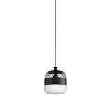 Futura SP P Pendant Light by Vistosi, Color: White/Black, Finish: Black, ,| Casa Di Luce Lighting