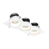 GBR35-CDW Regressed Gimbal Downlight by Dals - White, Triple, 5CCT Dim to Warm