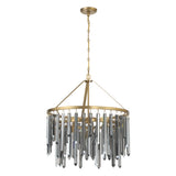 Gemma 24'' Modern Gold Chandelier by Crystorama