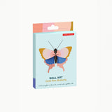 Gold Rim Butterfly Wall Art, flat-pack packaging