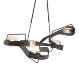GRAFFITI PENDANT BY HUBBARDTON FORGE, FINISH: BLACK, CLEAR GLASS, , | CASA DI LUCE LIGHTING