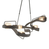 GRAFFITI PENDANT BY HUBBARDTON FORGE, FINISH: NATURAL IRON, CLEAR GLASS, , | CASA DI LUCE LIGHTING