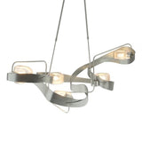 GRAFFITI PENDANT BY HUBBARDTON FORGE, FINISH: VINTAGE PLATINUM, CLEAR GLASS, , | CASA DI LUCE LIGHTING
