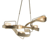 GRAFFITI PENDANT BY HUBBARDTON FORGE, FINISH: SOFT GOLD, CLEAR GLASS, , | CASA DI LUCE LIGHTING