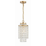Gabrielle Mini Chandelier 7'' Antique Gold