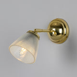 Gadar Art Deco Wall light - Polished Brass