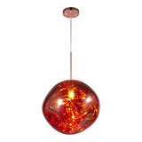 Galactic Pendant 16 Inch Copper