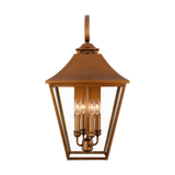 Galena Outdoor Lantern Large Natural Copper By Visual Comfort Studio