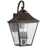 Galena Outdoor Lantern Large Sable By Visual Comfort Studio