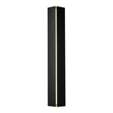 Gallery LED Wall Sconce Small, shown in Black, by Hubbardton Forge