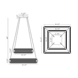 Neoness 8-Light Chandelier by Eurofase