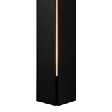 Gallery Outdoor Wall Light Large, shown in Coastal Black, by Hubbardton Forge