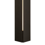 Gallery Outdoor Wall Light Medium, shown in Coastal Dark Smoke, by Hubbardton Forge