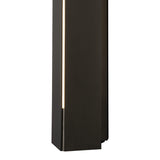 Gallery Outdoor Wall Light Small, shown in Oil Rubbed Bronze, by Hubbardton Forge