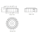 Roslington Flush Mount by Eurofase