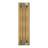 Gallery Wall Sconce in Soft Gold, Ivory Art Glass by Hubbardton Forge