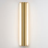 Gamma XL Wall Light Satin Brass By CVL Front View