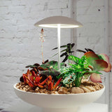 Garden II Table Lamp By Geo Contemporary, Color: White
