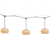 Garota Catenary S 27 4L Outdoor Pendant Ivory White By Bover